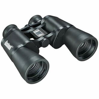 Black binoculars with large lenses