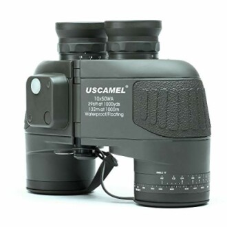 USCAMEL 10x50 waterproof binoculars with rangefinder.